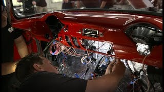 Week to Wicked 55 Chevy  NEW TriFive Wiring From Painless [upl. by Fishbein183]