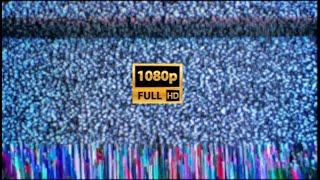 Grésillement de Télé 📺 ✦Full HD✦ Bruit Grésillement  Bug TV  TV static noise 1080p [upl. by Shanon]