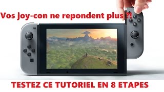 Joycon Nintendo switch qui ne repond pas  teste ça [upl. by Akimehs]