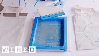 DIY How To Burn a Silkscreen and Print at Home [upl. by Yarb]