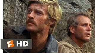 Butch Cassidy and the Sundance Kid 1969  Off the CliffScene 35  Movieclips [upl. by Christye]