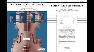 Serenade for Strings arr Richard Meyer – Score amp Sound [upl. by Brufsky122]