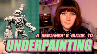 How to Underpaint Miniatures A Beginners Guide to Sketch Style [upl. by Anaej]