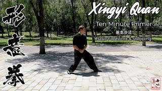 Xingyi Quan Ten Minute Primer  Basic Footwork amp Stepping [upl. by Alamap775]