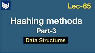 Hashing methods  Digit extraction amp Mid square  Part34  Data Structures  Lec65  Bhanu Priya [upl. by Sacul982]