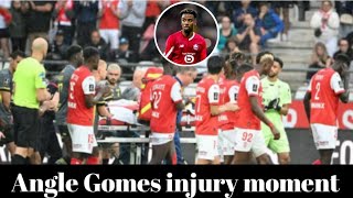 Angel gomes injury highlights [upl. by Luapnoj140]