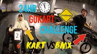 OVERNIGHT CHALLENGE IN A GOKART TRACK SUCCESS [upl. by Sira]