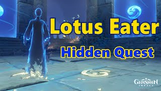 How To unlock LOTUS EATER Hidden Quest In Enkanomiya  Genshin Impact [upl. by Harolda]