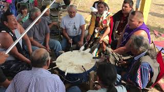 Drum Circle and Traditional Song at Lakota Tribe Powwow [upl. by Worra]