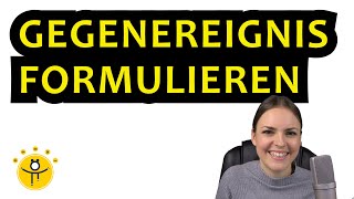 GEGENEREIGNIS formulieren – Mindestens 1 Pilz ist giftig Wahrscheinlichkeit Stochastik [upl. by Ettezzil937]