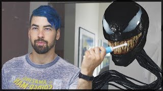 Symbiote Morning Routine Venom From Spiderman In Real Life [upl. by Motteo]