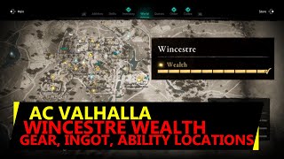 Wincestre Wealth AC Valhalla Locations  Gear Ingot amp Ability in Winchester [upl. by Mcknight]