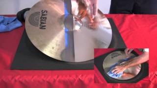 CYMBAL DOCTOR PROFOUND NEW CYMBAL CLEANING METHOD [upl. by Potter254]