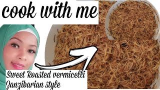 Sweet roasted vermicellivermicelli noodles recipe [upl. by Boor396]