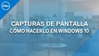 Cómo hacer capturas de pantalla en Windows 10  Capturar pantalla en Windows [upl. by Ardnuasac]