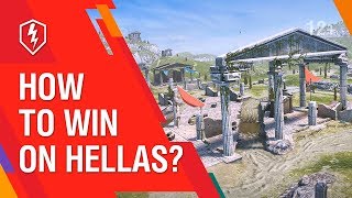 WoT Blitz Guide How to Win on Hellas Position overview [upl. by Adran]