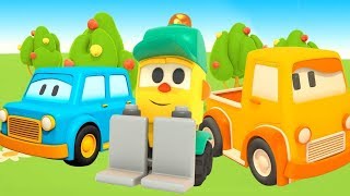 Liftys shop Clever cars for kids  Car cartoons for kids [upl. by Ailen]