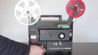 Elmo Sound ST 600 M Super 8 Projector [upl. by Cindy]