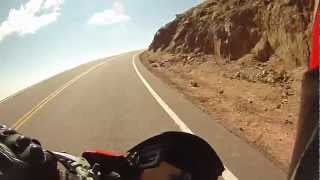 Greg Tracys under 1000 race run at Pikes Peak [upl. by Akirdnuhs]