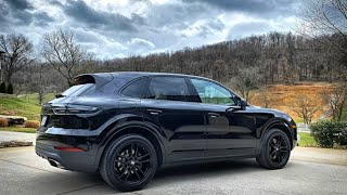 2021 Porsche Cayenne Review Yes its the Base Model [upl. by Gwenora]