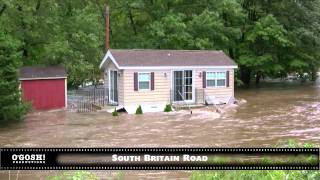 Aftermath of Irene in Southbury CT [upl. by Adahs647]