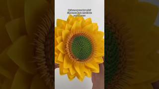 Como hacer Girasoles de Papel [upl. by Vano]