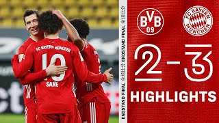 Alaba Free Kick Sané Dribbling amp Lewandowski Goal  Highlights Borussia Dortmund vs FC Bayern 23 [upl. by Lashondra]