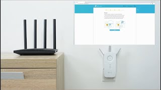 How to Set up TPLink Range Extender RE550 via Web Browser [upl. by Isleana209]