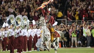 FSU Introduction Notre Dame Game [upl. by Grantland]