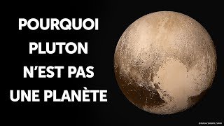 Voilà Pourquoi Pluton Nest Plus Une Planète [upl. by Trilbie]