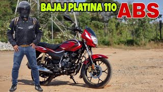 New 2023 Bajaj Platina 110 ABS Ride Review  New Launch  New Features [upl. by Nidla]