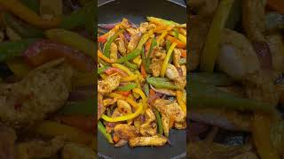 Chicken Fajitas Recipe with Homemade Seasoningshort [upl. by Dayna]