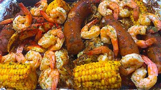 How to Make a Oven Baked Seafood Boil THE RIGHT WAY [upl. by Llereg310]