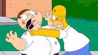 Peter Fights Homer [upl. by Ahcarb]