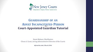 CourtAppointed Guardian Video Tutorial [upl. by Sema325]