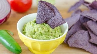 Easy Guacamole Recipe How to Make Guacamole [upl. by Wadell687]