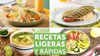 Recetas Ligeras y Rápidas  Kiwilimón [upl. by Macomber]