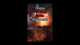 ORIGINS FIRE STAFF 60 SECONDS GUIDE [upl. by Ioj338]