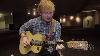 Ed Sheeran Performs “Thinking Out Loud“  Acoustic Guitar Sessions [upl. by Acinorahs]