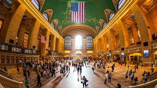 Walking Tour of Grand Central Terminal — New York City 【4K】🇺🇸 [upl. by Tandy]