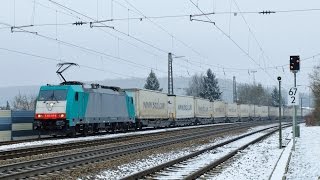 Führerstandsmitfahrt quotGeislinger Steigequot Ulm  Stuttgart  Kornwestheim Rbf mit BR 186 [upl. by Heiney931]