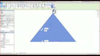 How to create a PYRAMID shape in Revit [upl. by Hallagan]