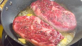 How to cook steaks the traditional way [upl. by Adiarf]