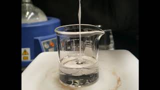 Interfacial Polymerization Making Nylon 610 [upl. by Hubey]