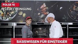 Basiswissen 10 über Dampf im Backofen PFLEGE  REINIGUNG [upl. by Yrrat]