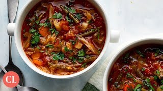 Instant Pot Cabbage Soup  Our Favorite Recipes  Cooking Light [upl. by Aihtnys]