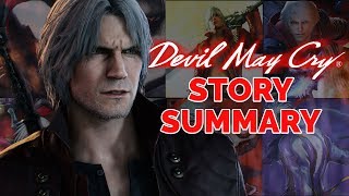 Devil May Cry Story Summary  What You Need to Know to Play Devil May Cry 5 [upl. by Ammadas]