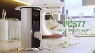 PopUp Kitchen Power Grommet from Mockett  PCS77 [upl. by Nedrud]