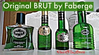 Original BRUT Aftershave by Faberge [upl. by Mika]