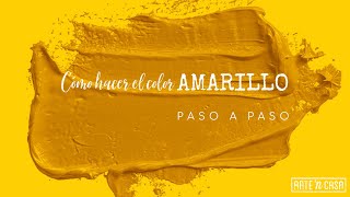 Cómo hacer el color amarillo [upl. by Acalia]